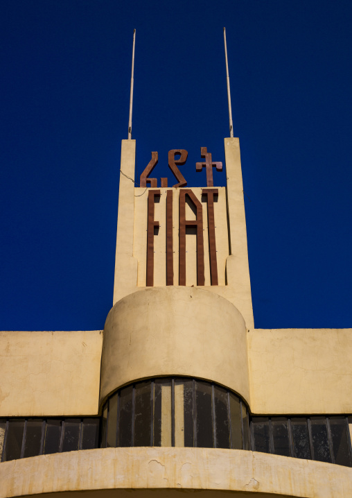 Fiat tagliero garage and service station, Central Region, Asmara, Eritrea