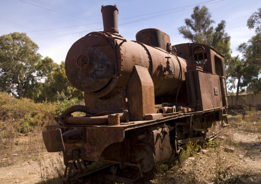 Old italian train, Central Region, Asmara, Eritrea