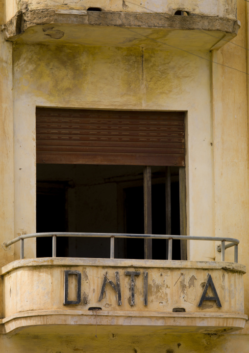 Old italian dentist office, Debub, Dekemhare, Eritrea