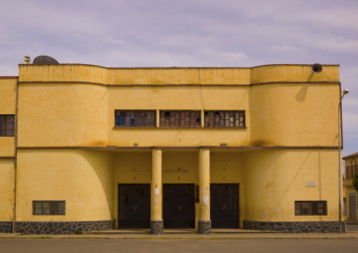 Old italian cinema, Debub, Dekemhare, Eritrea