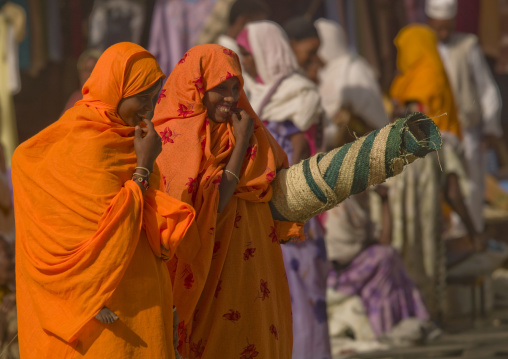 Eritrean women in the monday market, Anseba, Keren, Eritrea