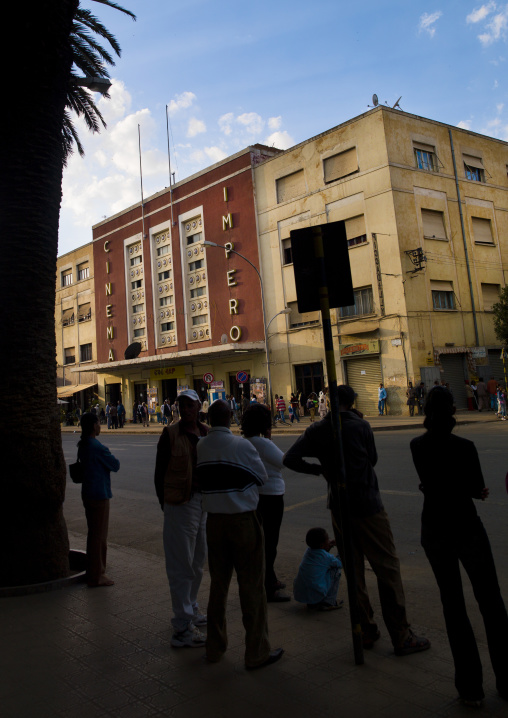 Cinema impero on Harnet avenue, Central Region, Asmara, Eritrea