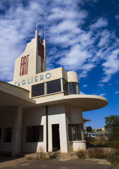 Fiat tagliero garage and service station, Central Region, Asmara, Eritrea