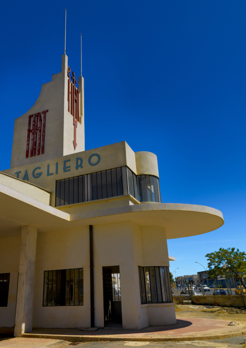 Fiat tagliero garage and service station, Central Region, Asmara, Eritrea