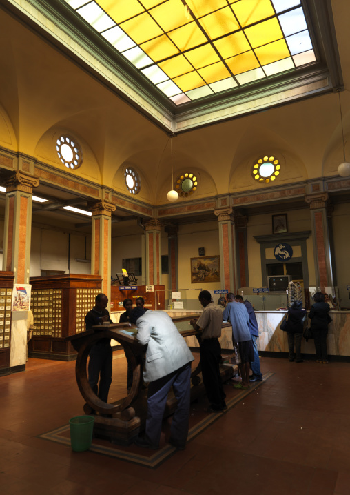 The central post office building, Central Region, Asmara, Eritrea