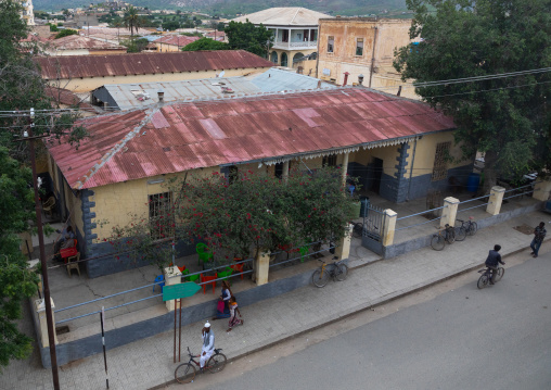 High angle view of the town, Semien-Keih-Bahri, Keren, Eritrea