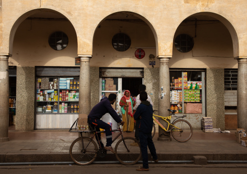 Old market from the italian colonial times, Central region, Asmara, Eritrea