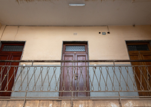 Floor in an art deco italain building, Central region, Asmara, Eritrea