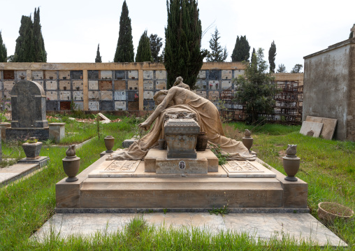 Old graves from the italian colonial era, Central region, Asmara, Eritrea