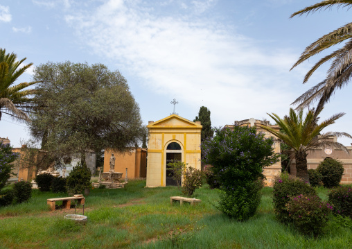 Old graves from the italian colonial era, Central region, Asmara, Eritrea