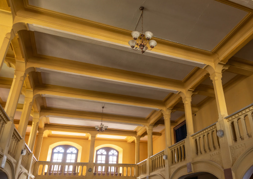 Inside the old opera house bar from the italian colonial times, Central region, Asmara, Eritrea