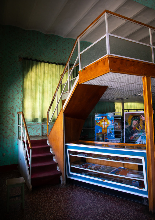 Stairs in a religious shop, Central region, Asmara, Eritrea