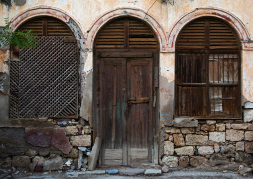 Ottoman architecture house, Northern Red Sea, Massawa, Eritrea