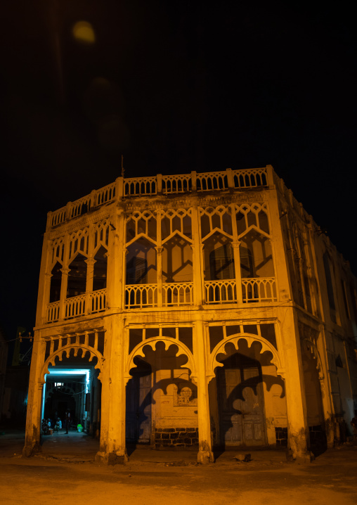 old Ottoman architecture building, Northern Red Sea, Massawa, Eritrea