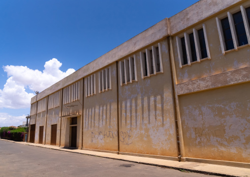 Old italian factory building, Central region, Asmara, Eritrea