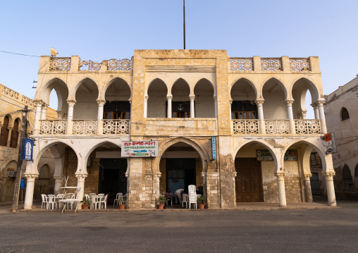 Ottoman Architecture Building, Northern Red Sea, Massawa, Eritrea