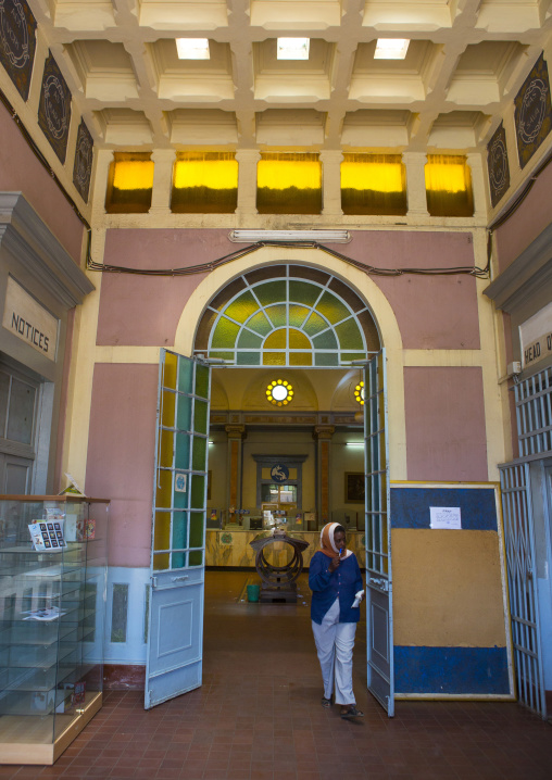 Central post office, Central Region, Asmara, Eritrea