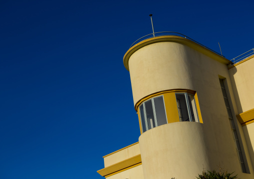 Art deco italian colonial building, Central Region, Asmara, Eritrea