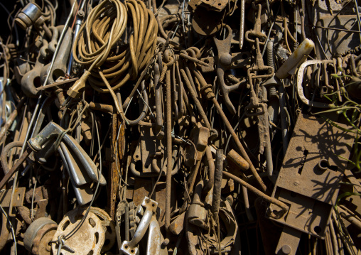 Medebar metal market, Central Region, Asmara, Eritrea