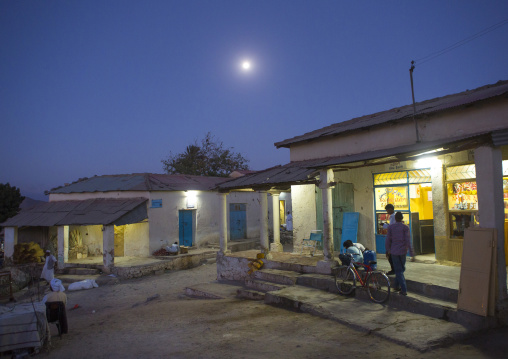 Market at night, Anseba, Keren, Eritrea