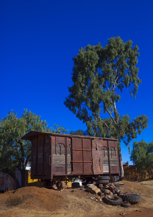 Tank and truck graveyard, Central Region, Asmara, Eritrea