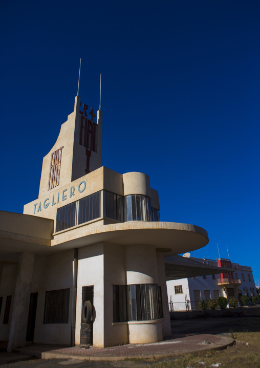 Fiat tagliero garage and service station, Central Region, Asmara, Eritrea