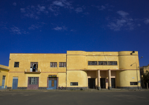 Old colonial italian cinema, Debub, Dekemhare, Eritrea