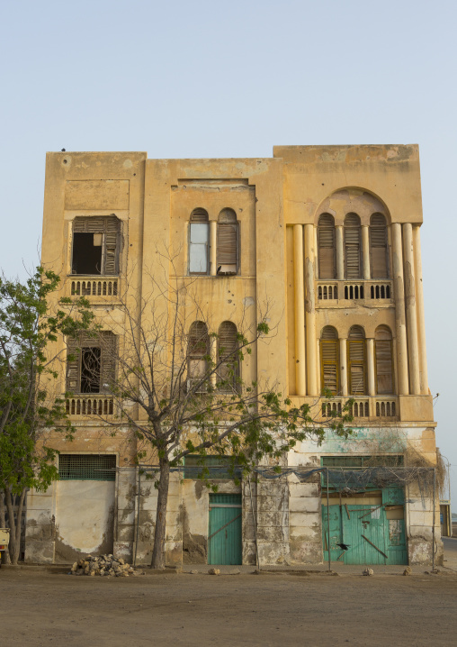 Old ottoman house, Northern Red Sea, Massawa, Eritrea