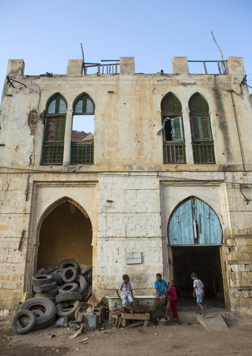 Old ottoman house, Northern Red Sea, Massawa, Eritrea