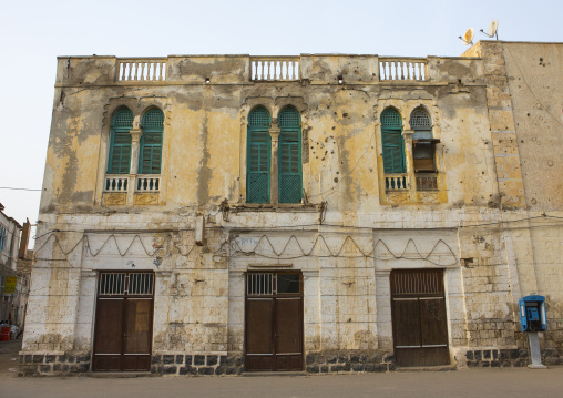 Old ottoman building, Northern Red Sea, Massawa, Eritrea