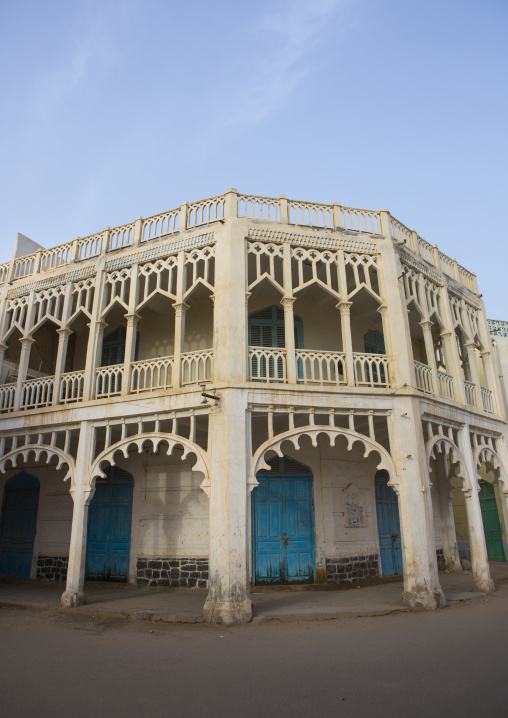 Old ottoman building, Northern Red Sea, Massawa, Eritrea