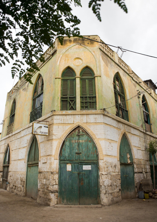 Old ottoman house, Northern Red Sea, Massawa, Eritrea