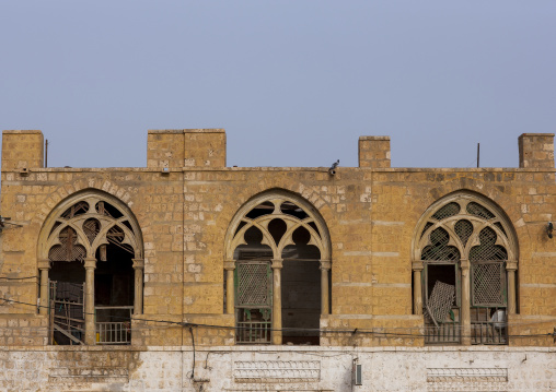 Old ottoman windows, Northern Red Sea, Massawa, Eritrea