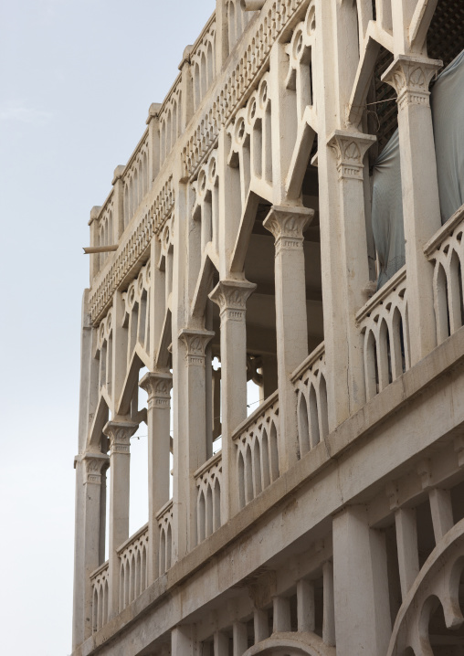 Old ottman house balcony, Northern Red Sea, Massawa, Eritrea