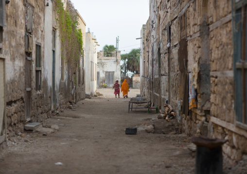 Eritrean women in a street, Northern Red Sea, Massawa, Eritrea