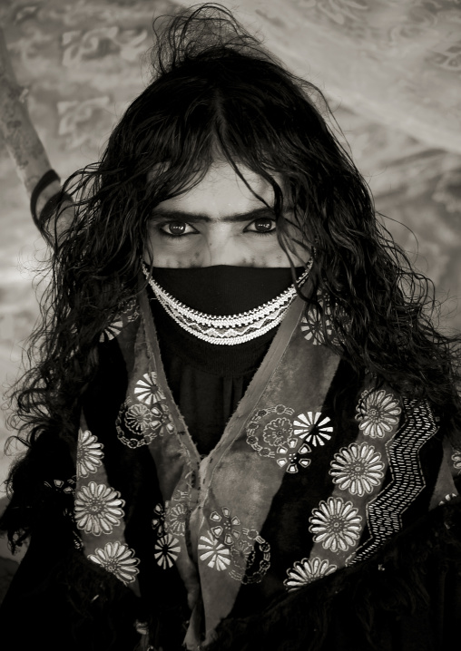 Portrait of a Rashaida tribe woman, Northern Red Sea, Massawa, Eritrea