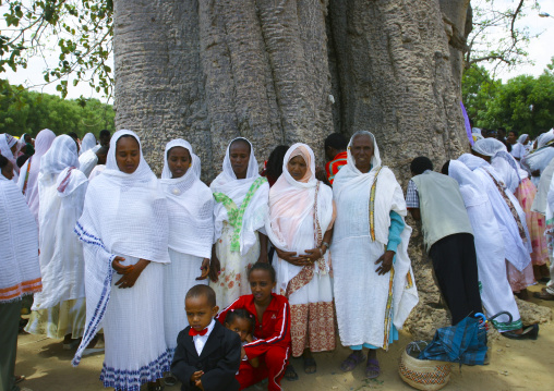 Eritrean women at festival of mariam dearit, Anseba, Keren, Eritrea