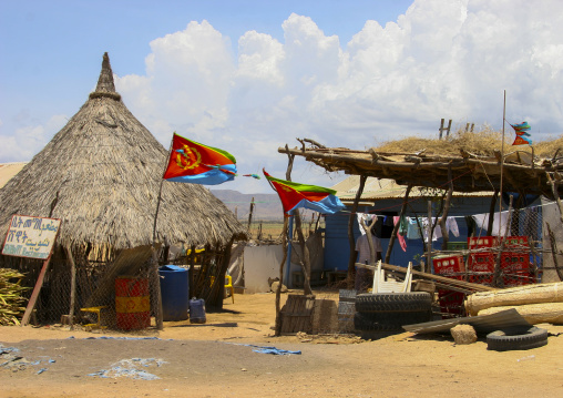 Local restaurant, Northern Red Sea, Thio, Eritrea