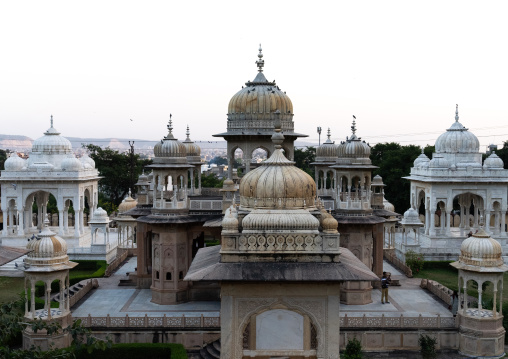 Gaitore Ki Chhatriyan cenotaph, Rajasthan, Jaipur, India