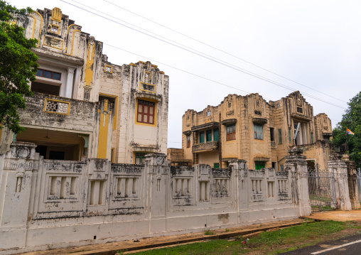 Art Deco mansion, Tamil Nadu, Karaikudi, India