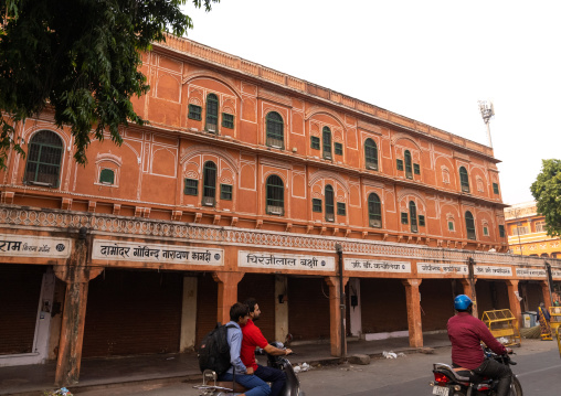 Buildings in the old town, Rajasthan, Jaipur, India