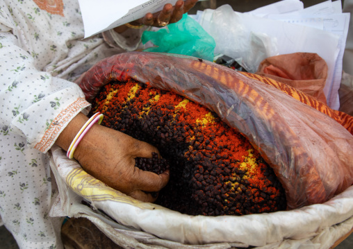 Tradional street food made with lentils for sale, Jammu and Kashmir, Srinagar, India