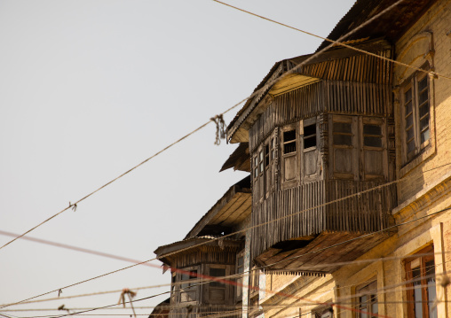 Kashmiri heritage house, Jammu and Kashmir, Srinagar, India