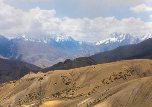 Mountain landscape on Kargil - Leh road, Ladakh, Fotula, India