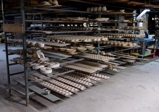 Kouraku Kiln porcelain atelier, Kyushu region, Arita, Japan