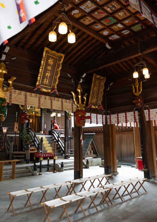 Kushida-jinja shinto shrine, Kyushu region, Fukuoka, Japan