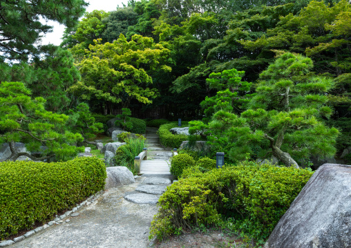 Ohori Park Japanese Garden, Kyushu region, Fukuoka, Japan