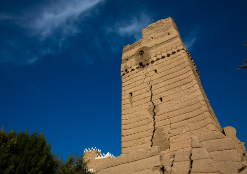 Traditional old mud house, Najran Province, Najran, Saudi Arabia