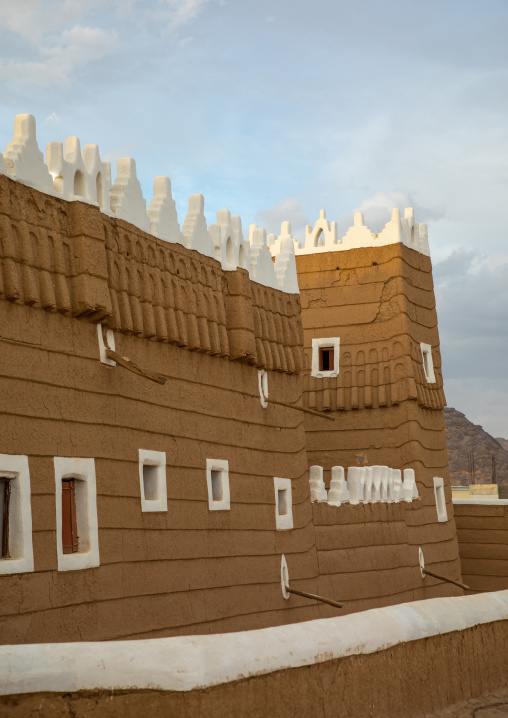 Emarah palace in Aba Alsaud historical area, Najran Province, Najran, Saudi Arabia