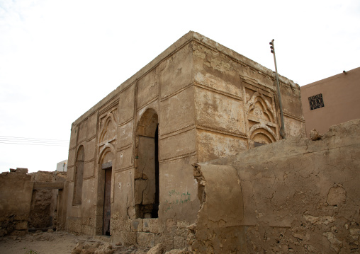 Farasani house with gypsum decoration and frescoes, Jazan Province, Farasan, Saudi Arabia